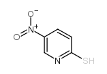 2-巯基-5-硝基吡啶结构式