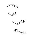 N-HYDROXY-2-PYRIDIN-3-YL-ACETAMIDINE结构式