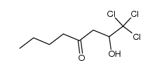 1,1,1-trichloro-2-hydroxy-octan-4-one Structure