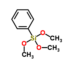 Phenyltrimethoxysilane Structure
