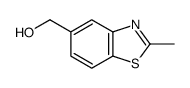 (2-甲基苯并[d]噻唑-5-基)甲醇结构式