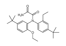 N'-(5-tert-butyl-2-ethoxyphenyl)-N'-(4-tert-butyl-2-ethylphenyl)oxamide Structure