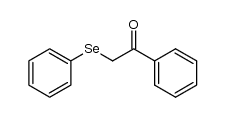 α-(phenylselanyl) acetophenone Structure