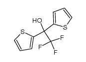 Trifluormethyl-di-(α-thienyl)-carbinol Structure
