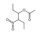 4-nitrohexan-3-yl acetate Structure