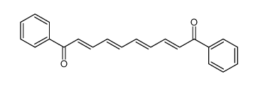 1,8-Dibenzoyl-octatetraen-(1,3,5,7)结构式