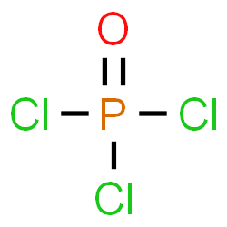 Phosphorus oxychloride结构式
