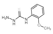 4-(2-甲氧基苯基)-3-氨基硫脲结构式
