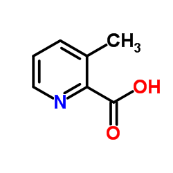 3-Methylpyridine-2-carboxylic acid picture