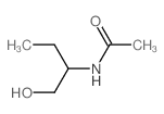 N-(1-hydroxybutan-2-yl)acetamide Structure