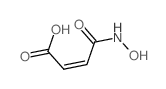 (Z)-3-(hydroxycarbamoyl)prop-2-enoic acid结构式