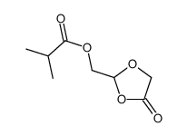 (4-oxo-1,3-dioxolan-2-yl)methyl 2-methylpropanoate Structure