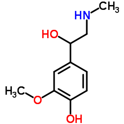 (±)-Metanephrine Structure