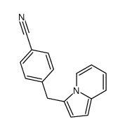 4-(indolizin-3-ylmethyl)benzonitrile Structure