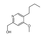 (5-butyl-4-methoxypyridin-2-yl)methanol结构式