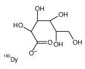dysprosium-159,(2R,3S,4R,5R)-2,3,4,5,6-pentahydroxyhexanoate结构式