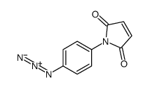 1-(4-azidophenyl)pyrrole-2,5-dione Structure