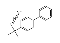4-(1-Azido-1-methylethyl)-1,1'-biphenyl结构式