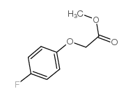 4-氟苯氧基乙酸甲酯结构式