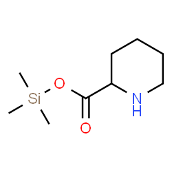2-Piperidinecarboxylic acid trimethylsilyl ester Structure