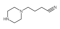 1-(3-氰基丙基)哌嗪结构式