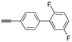 4'-Ethynyl-2,5-difluorobiphenyl结构式