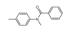 N-methyl-N-(4-methylphenyl)benzamide结构式