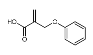 2-(phenoxymethyl)acrylic acid结构式