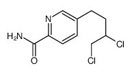 5-(3,4-dichlorobutyl)pyridine-2-carboxamide Structure