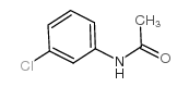 Acetamide,N-(3-chlorophenyl)- Structure