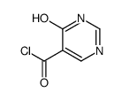5-Pyrimidinecarbonyl chloride, 1,4-dihydro-4-oxo- (9CI)结构式