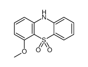 4-methoxy-10H-phenothiazine 5,5-dioxide Structure