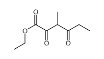 3-甲基-2,4-二氧代己酸乙酯结构式