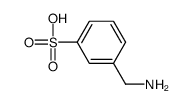 3-(aminomethyl)benzenesulfonic acid Structure