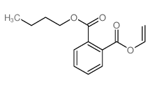 butyl ethenyl benzene-1,2-dicarboxylate Structure