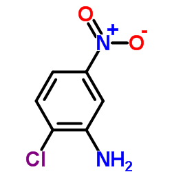 2-氯-5-硝基苯胺结构式