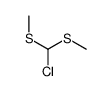 chloro-bis(methylsulfanyl)methane结构式