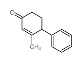 3-methyl-4-phenyl-cyclohex-2-en-1-one结构式