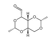 2,4:3,5-di-O-ethylidene-L-xylose结构式
