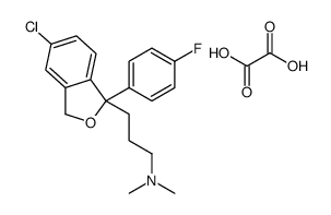 5-Chlorodescyano Citalopram Oxalate Structure