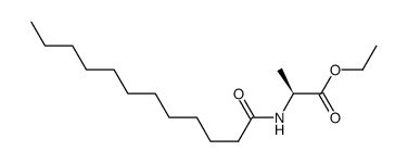 N-lauroyl alanine ethyl ester结构式