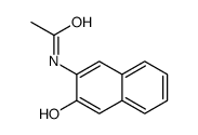 N-(3-hydroxynaphthalen-2-yl)acetamide结构式
