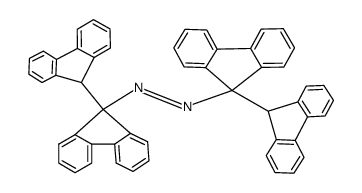 9,9'-Azo-(9,9'-bifluorenyl)结构式