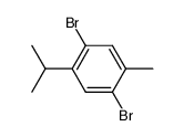2,5-dibromo-p-cumene结构式