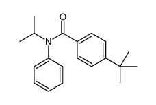 4-tert-butyl-N-phenyl-N-propan-2-ylbenzamide结构式