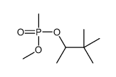 3-[methoxy(methyl)phosphoryl]oxy-2,2-dimethylbutane结构式