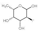 2-Deoxy-2-fluoro-L-fucose structure