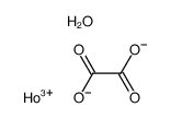 Ho(III)-oxalate decahydrate Structure