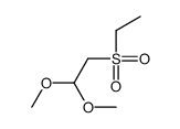 2-ethylsulfonyl-1,1-dimethoxyethane Structure