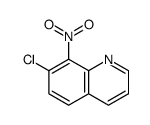 7-chloro-8-nitroquinoline Structure